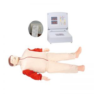 Advanced fully automatic electronic CPR manikin